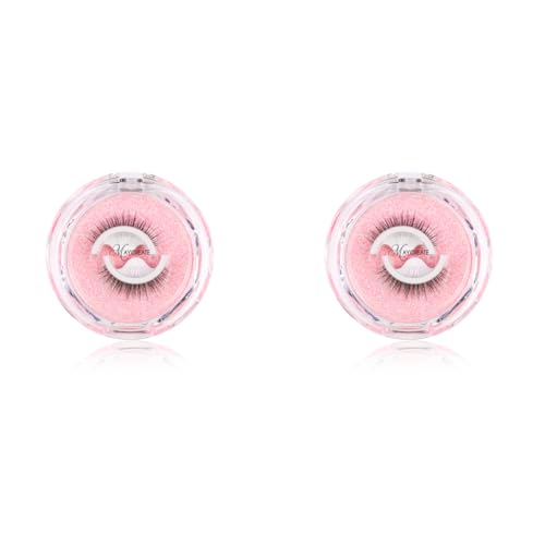MAYCREATE® 1 Pair 3D False Eyelashes Natural Look Reusable Self-Adhesive Waterproof 10mm For Women Eye Makeup Lash 2 PCS MAYCREATE® 1 Pair 3D False Eyelashes Natural Look Reusable Self-Adhesive Waterproof 10mm For Women Eye Makeup Lash 2 PCS